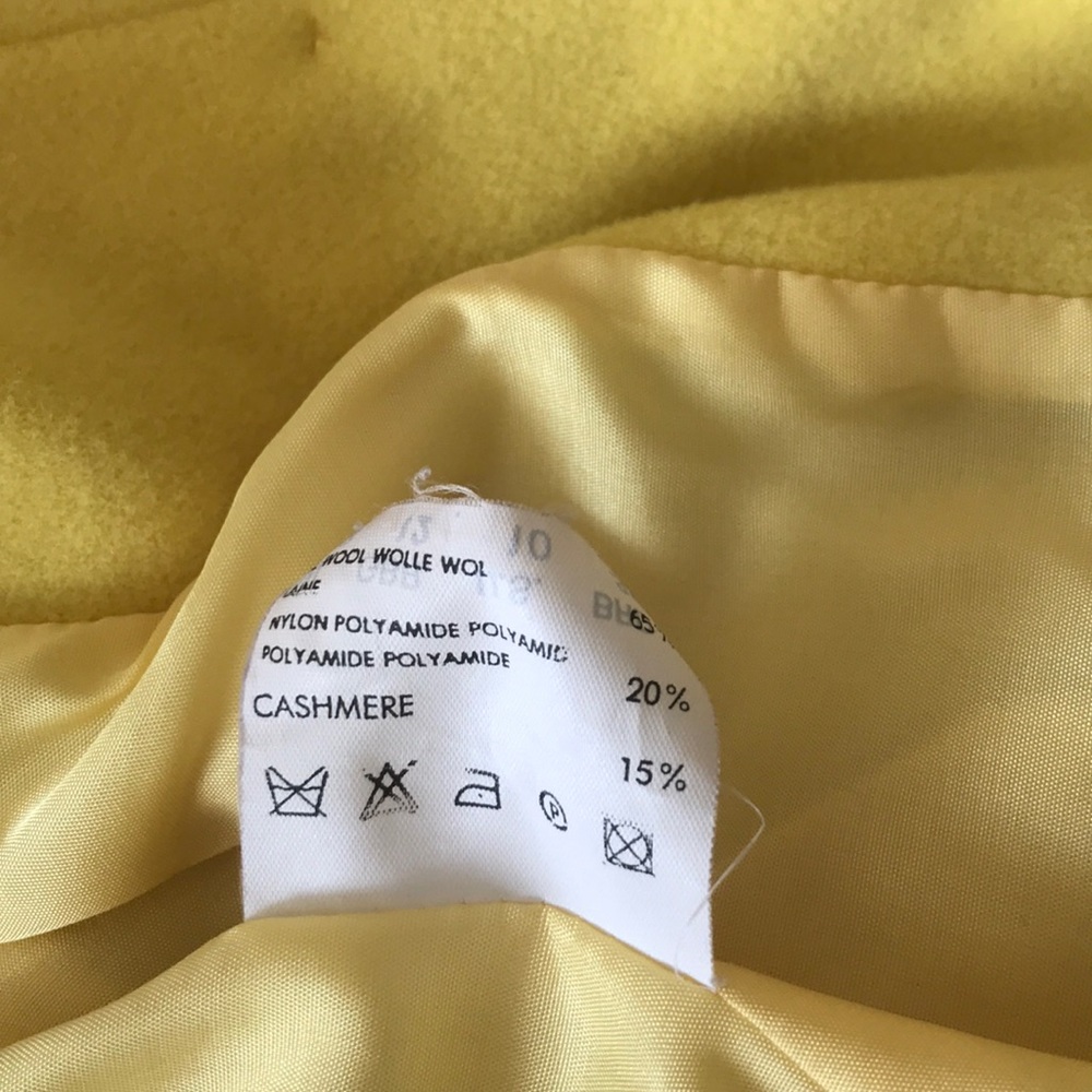 Almia Wool Yellow Jacket - Picture 5 of 5